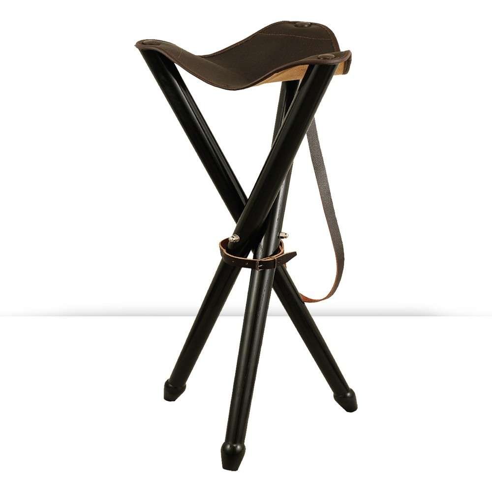 Banqueta Madera Y Piel 1