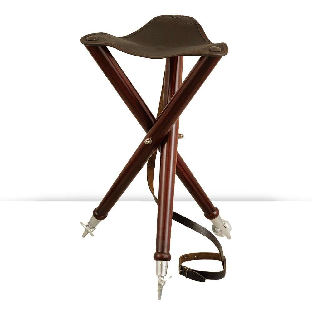 banqueta-puntas-de-acero.jpg Banqueta Madera Y Piel - 3 Patas - Acero 1