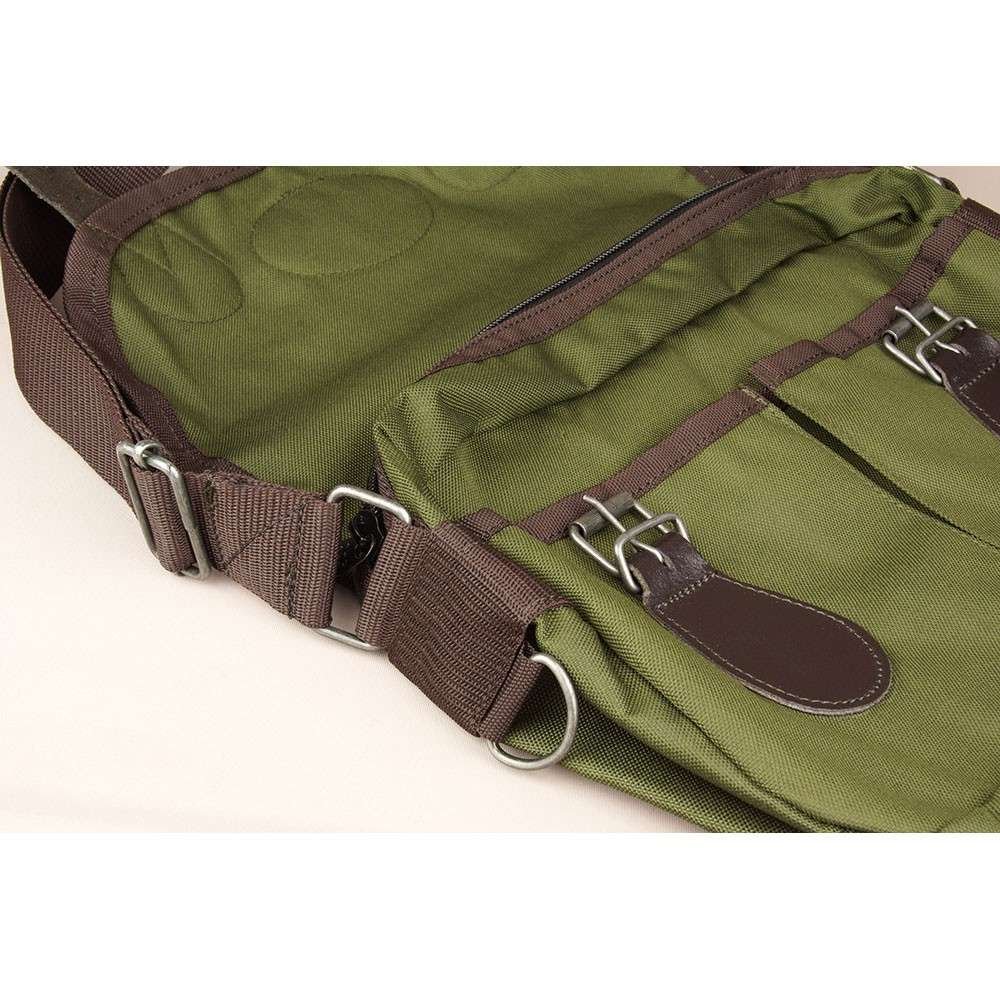 Bolsa Multiusos Piel Y Nylon Dehesa 3