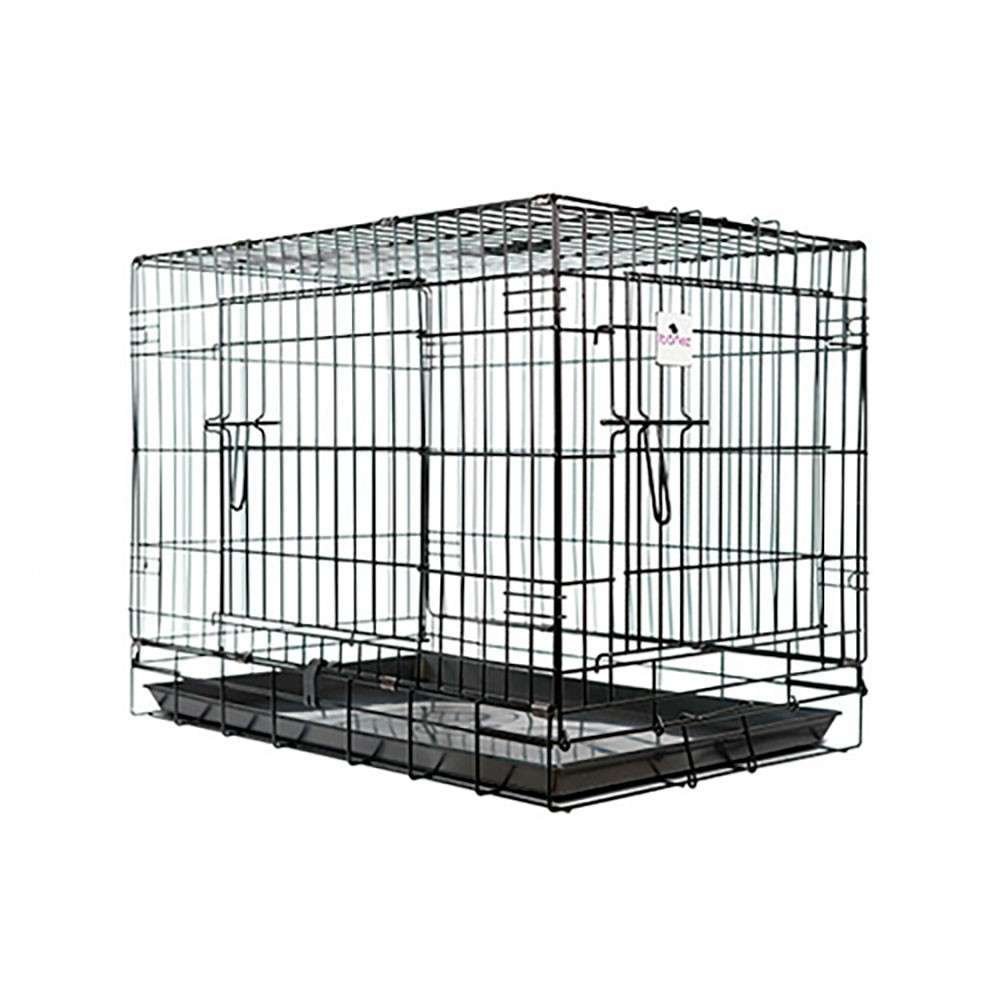 jaulas-plegables-24.jpg Jaula Metálica L93xa58xalt66 CM Band. Plástico. 1