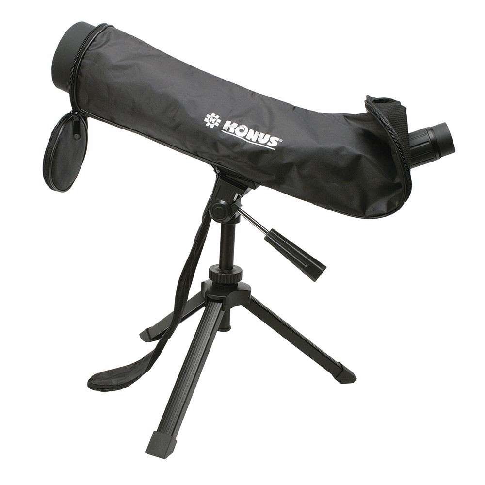 Telescopio Konus 80C - 20-60x80 - Con trípode y adaptador móvil 7