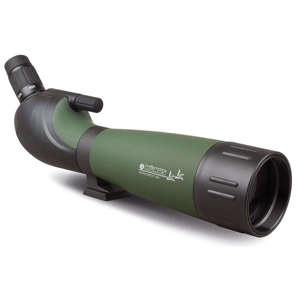 Telescopio Konus 80C - 20-60x80 - Con trípode y adaptador móvil 1