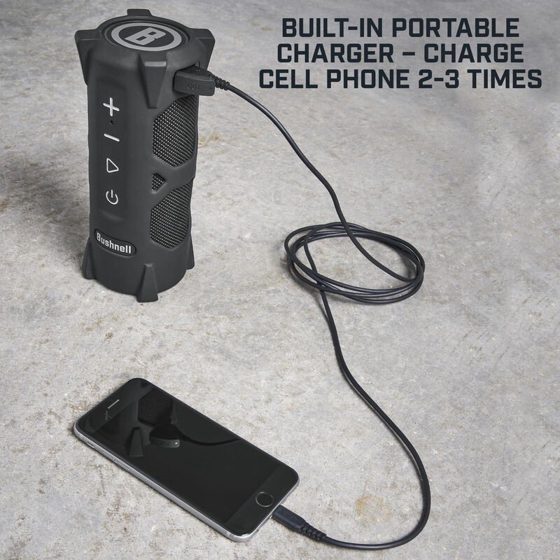 Altavoz bluetooth y cargador BUSHNELL Outdoorsman 16