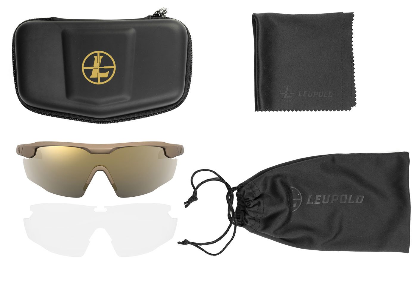 Gafas LEUPOLD SENTINEL - montura arena / lente espejo bronce 2