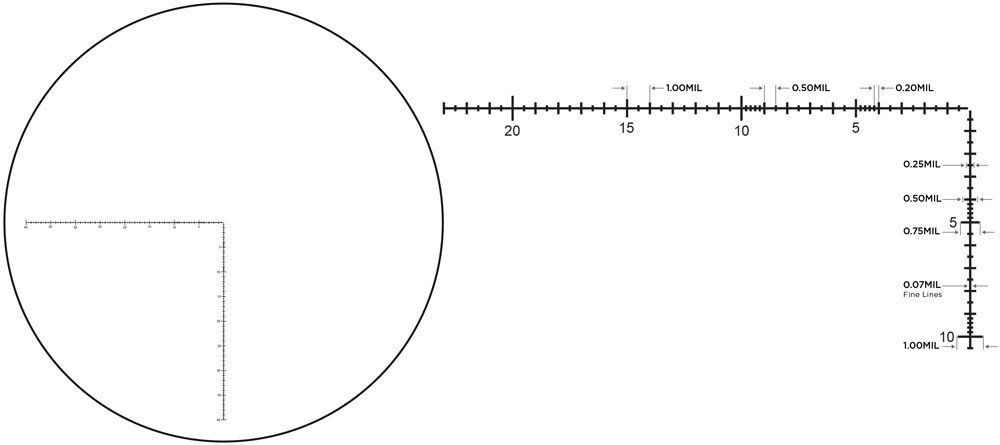 Prismático LEUPOLD BX-T HD - 10x42 MIL-L 8
