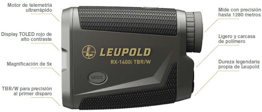 Telémetro LEUPOLD RX-1400i TBR/W Gen2 6