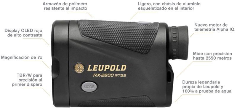 Telémetro LEUPOLD RX-2800 TBR/W 3