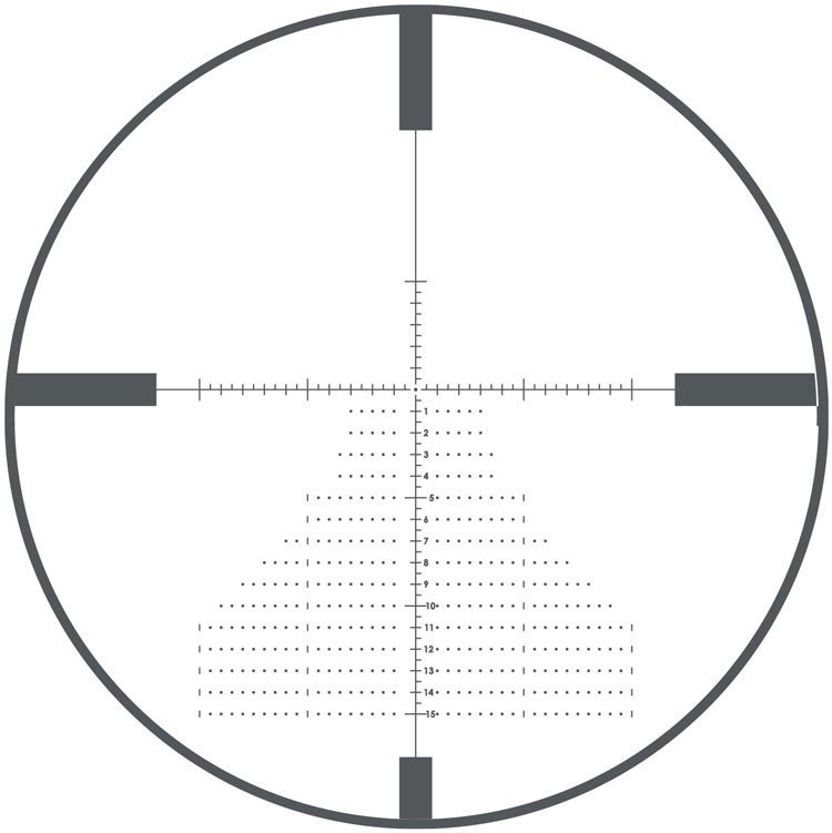 Visor BUSHNELL NITRO 6-24x50 Deploy MIL FFP 7