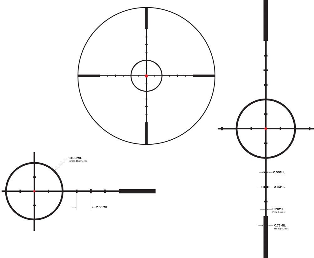 Visor LEUPOLD Mark 3HD 1.5-4x20 FireDot SPR ilum. 7